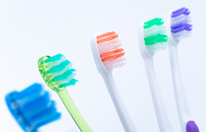 歯ブラシは月1回を目安に交換