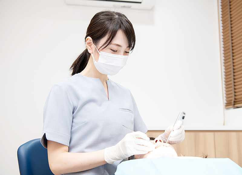 痛みに配慮した治療を心がけています